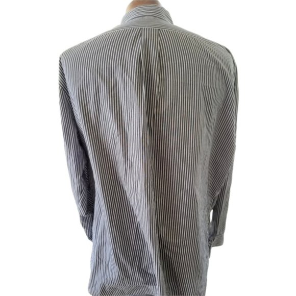 Ralph Lauren Men's Black Striped Shirt - Picture 5 of 8